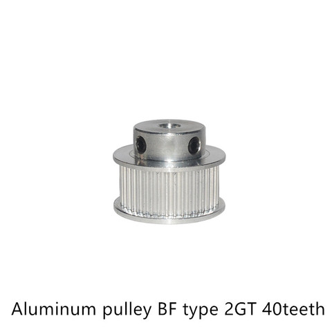 40 teeth GT2 Timing Pulley Bore 5mm 6mm 6.35mm 8mm 10mm for belt used in linear 2GT pulley 40Teeth 40T ► Photo 1/3