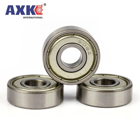 Free Shipping 8x22x7 mm 10pcs 608ZZ Bearing ABEC-5 Miniature 608 ZZ Ball Bearings 608Z 608 2Z Bearing ► Photo 1/6