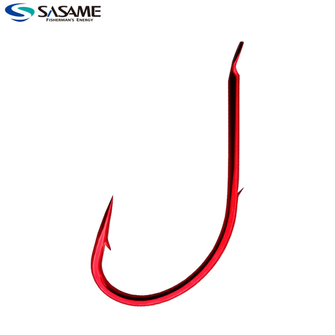 Japan SASAME Sliced Seigo Fishhook Long Shank Fishing Hooks Barbed Saltwater Hook Carp Fishing Feeder Fishing Accessories Tackle ► Photo 1/6