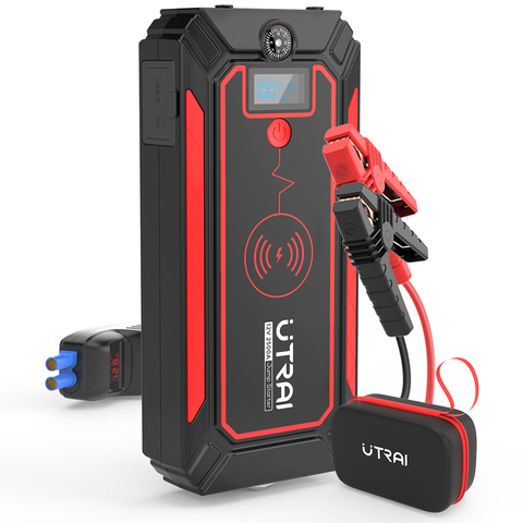 UTRAI Car Jump Starter 24000mAh 2500A Wireless Charger Power Bank For 12V Car Emergency Starter Jstar 4 Auto Car Booster Battery ► Photo 1/6