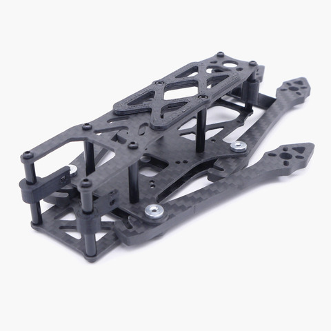 Mini Range II LR4 4 Inch 185mm Carbon Fiber Frame with 3D TPU Printing Kits Fits 16/20/25.5mm Stack Up To 30mins 4S Flight Time ► Photo 1/6