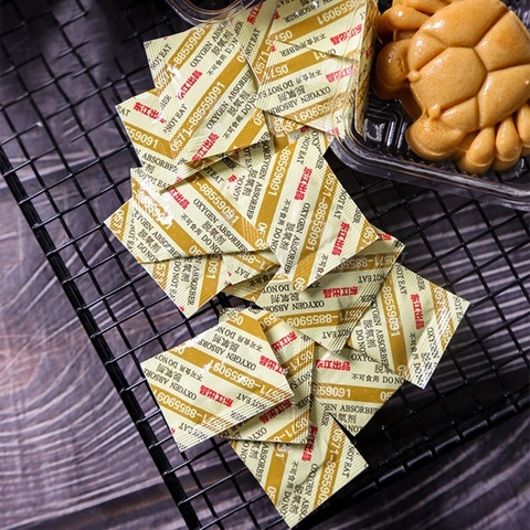 100 Bags Deoxidant 30cc Oxygen Absorbers for Mooncake Long Term Food Grade Storage Saver CO2 Absorber Drop Shipping ► Photo 1/6