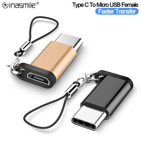 Type C OTG Adaptor USB 3.0 connector For Xiaomi/Huawei/HTC/Oneplus/LG Tablet Adapter USB Type C to Micro USB Cable Converter ► Photo 1/6