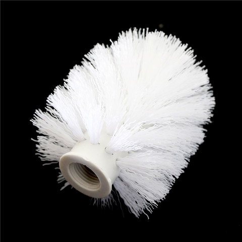 White Toilet 75*90mm Brush Head Holder Replacement Bathroom WC Clean Spare Accessories Cleaning Brush Head for Toilet Cleaning ► Photo 1/6