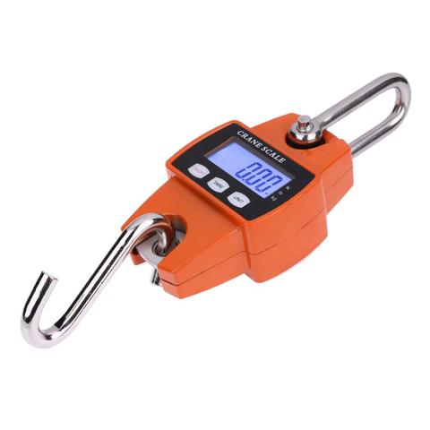 Crane Scale 50/150/300kg Electronic Digital Scale Balance LCD High Accurate Industrial Heavy Duty Hanging Hook Hanging Scales ► Photo 1/6