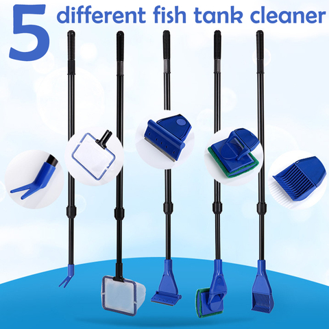 Aquarium Cleaner Magnetic Fish Tank Cleaning Brushes Glass Window Algae Scraper Cleaner Brush Durable Sponge Glass Tool Clean ► Photo 1/6