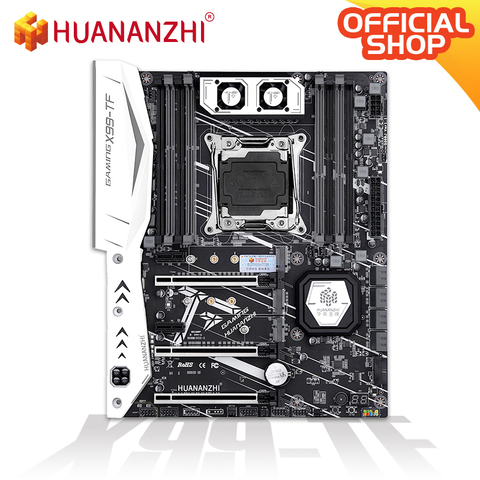 HUANANZHI X99 TF X99 Motherboard with MOS Fan Intel XEON E5 LGA2011-3 All Series both DDR3 DDR4 RECC NON-ECC memory NVME USB3.0 ► Photo 1/4