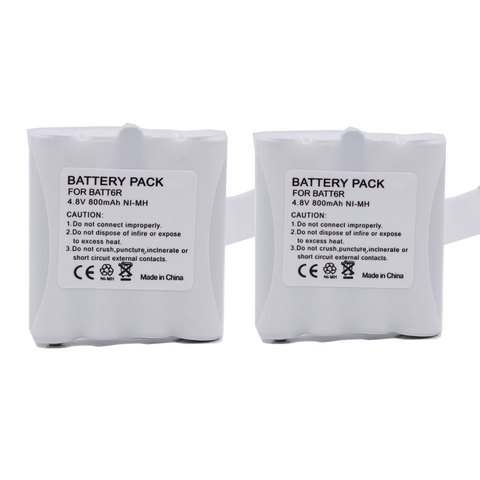 BATT6R PB-G8 PB-G6 PBG8 Ni-MH Battery for Midland M24 M48 M99 LXT-325 LXT Series Reer 5005 5006 Scopi Alan 441 443 Walkie Talkie ► Photo 1/5