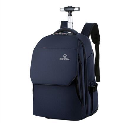 WEISHENGDA rolling luggage backpack women carry on  hand Luggage bags  travel Trolley backpack Bags on wheels Trolley Suitcase ► Photo 1/6