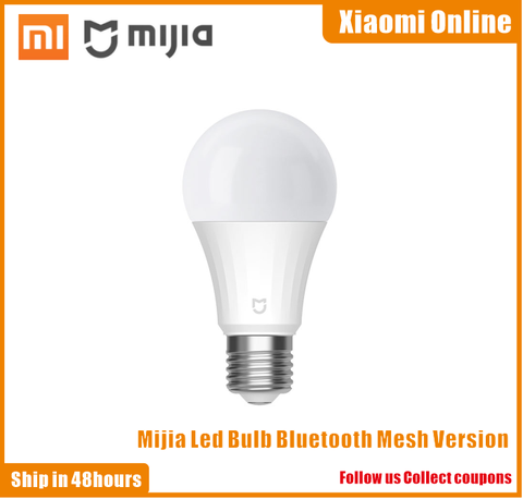 Newest Xiaomi Mi Intelligent Led Bulb Bluetooth Mesh Version Smart Lamp Controlled By Mijia App Voice Adjusted Color Temperature ► Photo 1/6