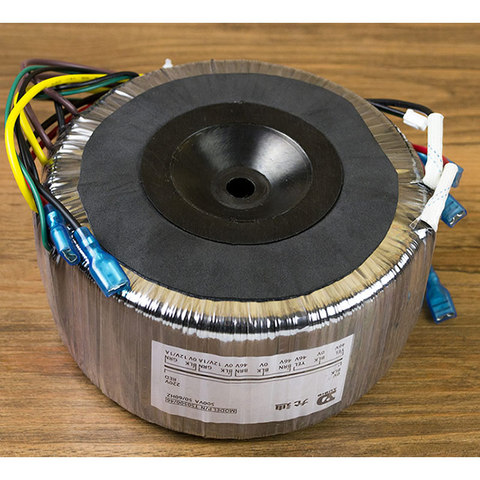 300VA full power toroidal transformer, input 220v output double 24v double 15v, size 122 * 72mm ► Photo 1/2