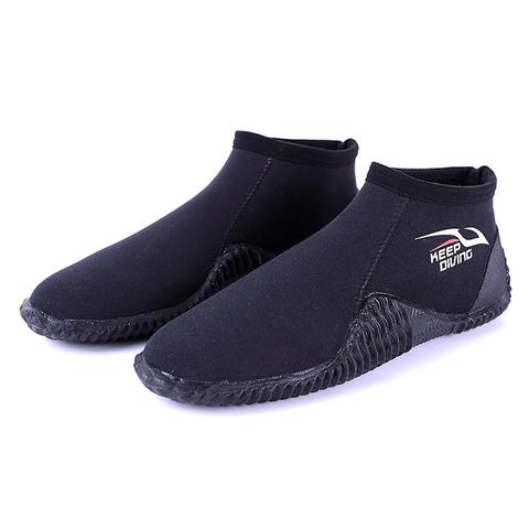 4MM Diving Shoes Neoprene Nylon Non-Slip Scuba Diving Boots Low Water Shoes for Beach Surfing Swimming ► Photo 1/6