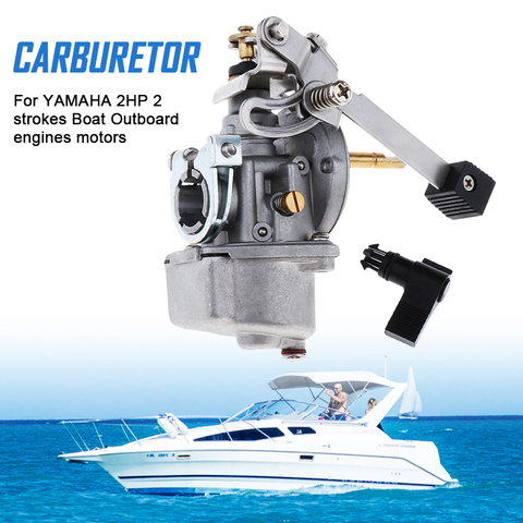 Boat Engine Carburetor Marine Outboard Engines Motor Carburetor For Yamaha 2HP 2 Stroke Pre-adjusted Boat Accessories Marine ► Photo 1/6