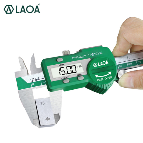LAOA Digital Vernier Caliper Waterproof Stainless Steel Electronic Measurement 0-150mm Measuring Tool Measuring ruler ► Photo 1/6