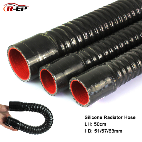 R-EP ID 51 57 63mm Silicone Flexible Hose for Water Radiator Tube for Air Intake High Pressure High Temperature Rubber Joiner ► Photo 1/6