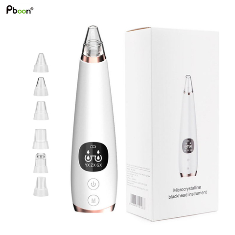 Blackhead Remover Facial Deep Pore Cleaner Skin Care Tools Vacuum Suction Blackhead Machine ► Photo 1/6