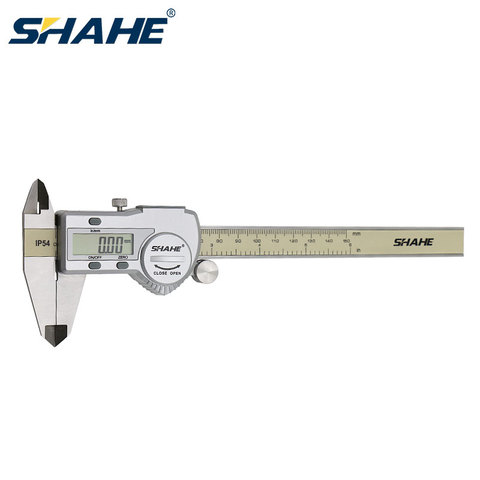 SHAHE 150mm 6inch Digital Caliper Stainless Steel Digital Caliper Electronic Digital Caliper Micrometer Measuring Gauging Tools ► Photo 1/4