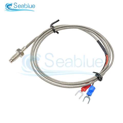 1M/2M K Type Thermocouple Control Thread M6 Screw Probe Temperature Sensor Temperature Controller 0-800C Sensor Probe ► Photo 1/6