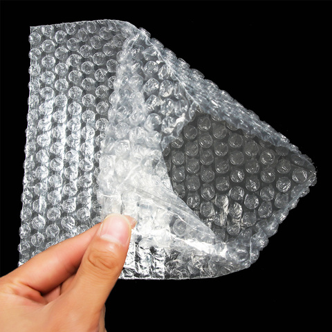 50Pcs PE Clear Protective Bubble Bag Foam Packing Bags Shockproof Envelopes Gift Wrap Package Cushioning Covers Home Supplies ► Photo 1/1