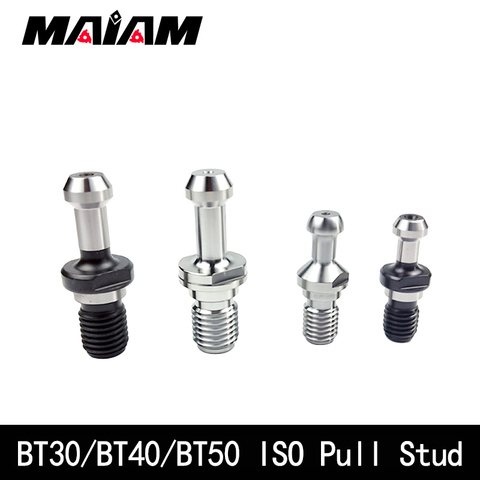 1pcs bt30 bt40 bt50 iso20 iso25 iso30 pull nail 45° 60° 90° pulling nails for iso bt tool holder bt40 pull stud bt40 tool holder ► Photo 1/6