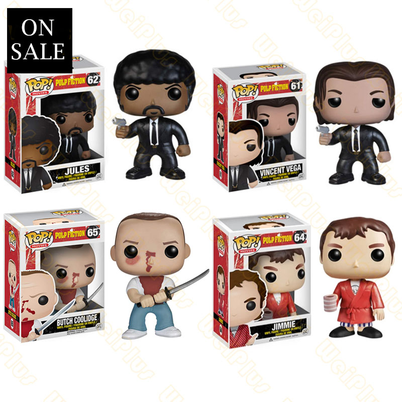 impuls porter ækvator FUNKO POP vinyl doll Pulp Fiction Jules Vincent Vega Jimmie BUTCH COOLIDGE  pvc Action Figure brinquedos Collection Model Toys - Price history & Review  | AliExpress Seller - Wildest Dreamer Toy Store | Alitools.io