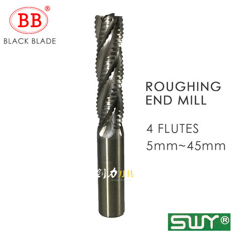 BB Roughing End Mill HSS Cutters 4 Flute 5mm to 45mm Saw Blade ► Photo 1/5