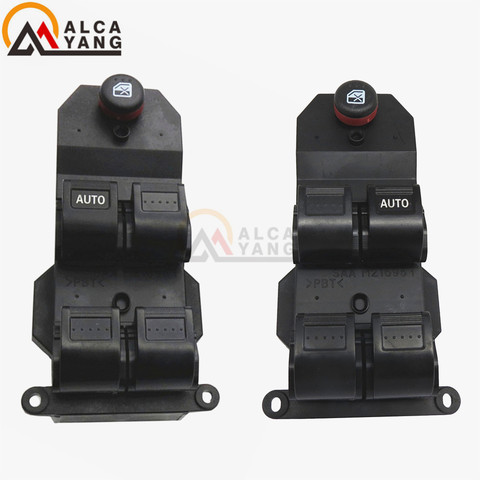 New 35760-S9A-G042A 35760-S9A-G042 Black Electric Power Window Switch For Honda CRV CR-V 2002-2006 Civic 2001-2005 35760S9AG042A ► Photo 1/6