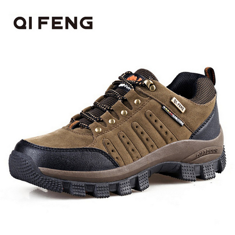 Hot Popular Men Women Outdoor Hiking Boots, Couples Mountain Climbing shoes,High Quality Sports Trekking Footwear, Work Shoes ► Photo 1/6