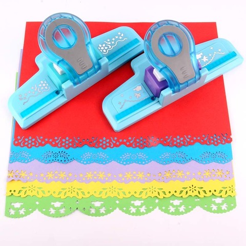 New scrapbook punches cutter fancy border embossing punch flower design embossing folders for card making paper craft supplies ► Photo 1/6
