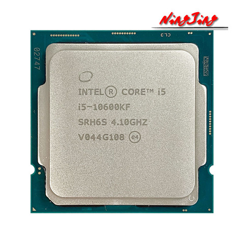 Intel Core i5-10600KF I5 10600KF 4.1 GHz Six-Core Twelve-Thread CPU Processor  65W LGA1200 ► Photo 1/1