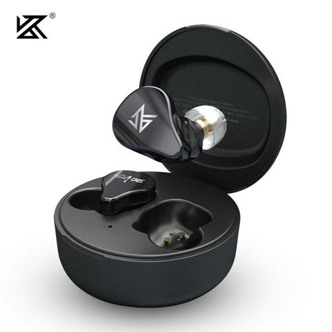 KZ SA08 TWS True Wireless Bluetooth v5.0 Earphones 8BA Units Game Earbuds Touch Control Noise Cancelling Sport Headset Z1 S1 S2 ► Photo 1/5