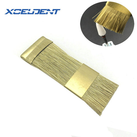 1Pc Dental Nail Drill Bits Cleaning Brush Copper Wire Brushes For Electric Manicure Brusher ► Photo 1/4