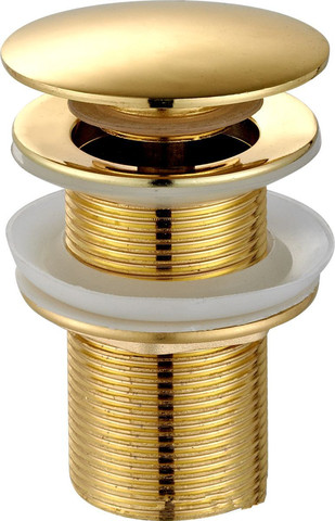 Drain With Overflow Bathroom Basin Sink Drain Plugs Kitchen Sink Strainer Shower Drain Stopper pop up chrome gold ► Photo 1/6