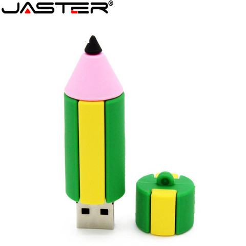 JASTER Arrival pencil pen drive 4gb 8gb 16gb 32gb 64GB usb 2.0 flash disk memory stick pendrive usb flash drive U disk usb 2.0 ► Photo 1/6
