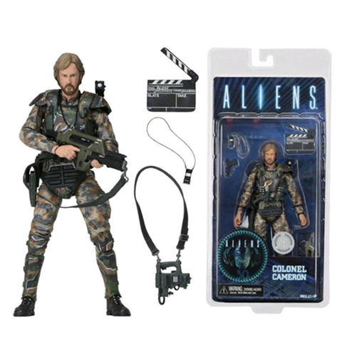 NECA Aliens vs Predator Figure Colonel Cameron Action Figure Collectible Model Toys Dolls Gift ► Photo 1/4