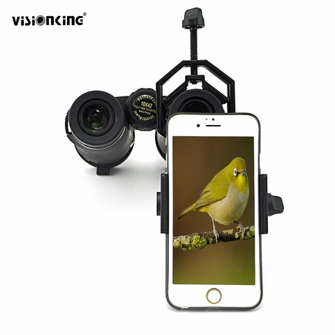 Universal Cell Phone Adapter Mount Telescope Monocular Binocular Spotting Scope Bracket Support Digital Camera Eyepiece Adapter ► Photo 1/5