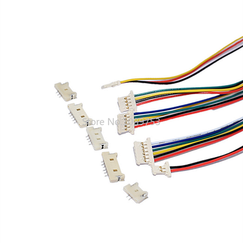 10PCS 51146 1.25mm Ultra-thin Terminal wire 15cm A1254 MOLEX SMD Horizontal housing Holder LCD connector 2p 3p 4p 5p 6p MX1.25 ► Photo 1/4