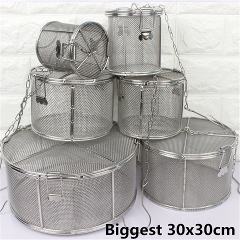 Stainless Steel Seasoning Bag Gravy Soup Taste Spice Box Basket Brine Hot Pot Slag Separation Colander Strainers Halogen ball ► Photo 1/6