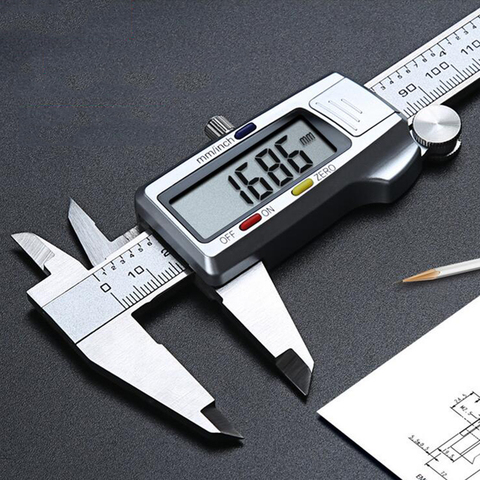 6-Inch 150mm digital calipers Stainless Steel Electronic Digital Vernier Caliper Metal Micrometer Measuring tool CALIPER ► Photo 1/6