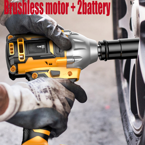 88V 520Nm 10000mAh Cordless Electric Impact Wrench Drill Screwdriver 110-240V with TWO Batteries ► Photo 1/6