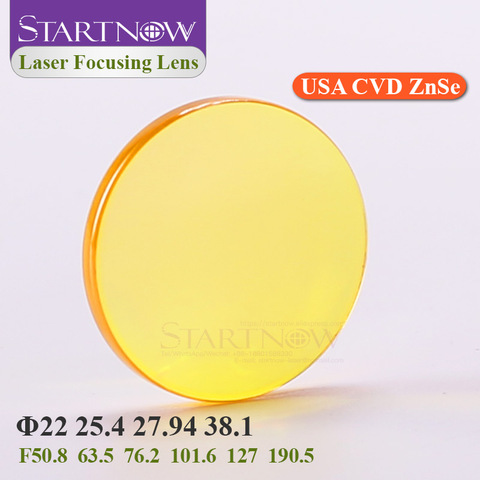 Startnow CO2 Laser Lens 25 25.4mm 27.94 28 1