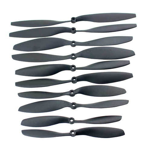 5Pairs 8045/9047/1045/1147/1245 Carbon Fiber Nylon Propeller CW/CCW Prop For RC Qudcopter UAV Drone VS APC Prop ► Photo 1/4