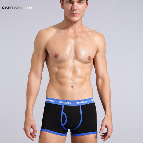 CANTANGMIN Male panties cotton boxers comfortable breathable men's panties underwear man ► Photo 1/6