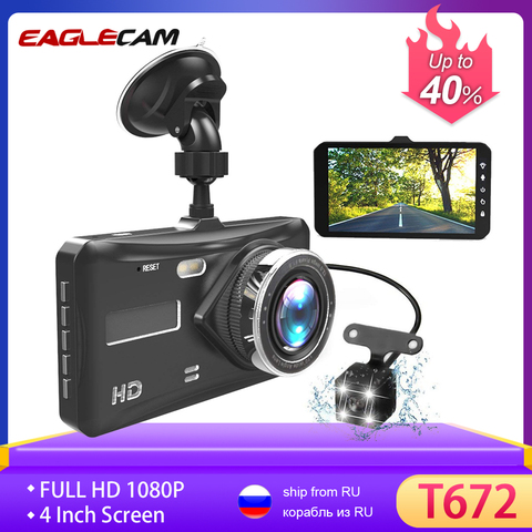 Dash Cam Dual Lens Full HD 1080P 4