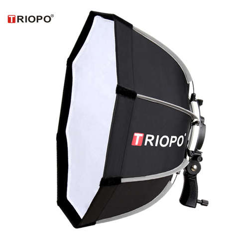 TRIOPO 55cm Portable Outdoor Octagon Umbrella Flash Softbox Speedlite Soft Box for Godox AD200 Flashlight Yongnuo YN685 YN560IV ► Photo 1/6