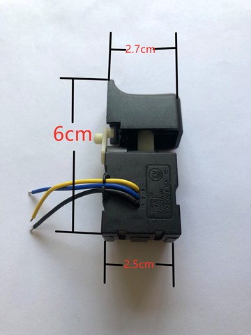 Jlevel electric drill switch FA021A-60  7.2-24V d.c 16A FA021A ► Photo 1/3