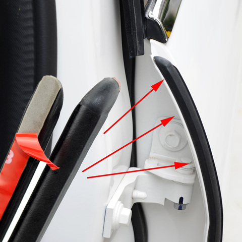 2PCS Car Weatherstrip Rubber Sealing For B Pillar Sealant For Cars ► Photo 1/6