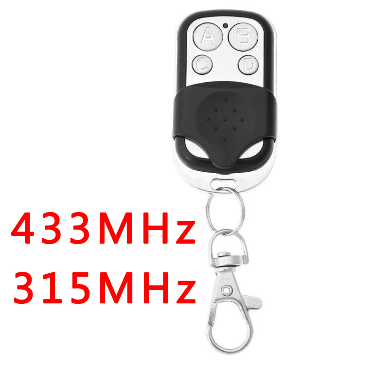 Remote Wireless Control for Garage Door 4 Key Universal 433MHz