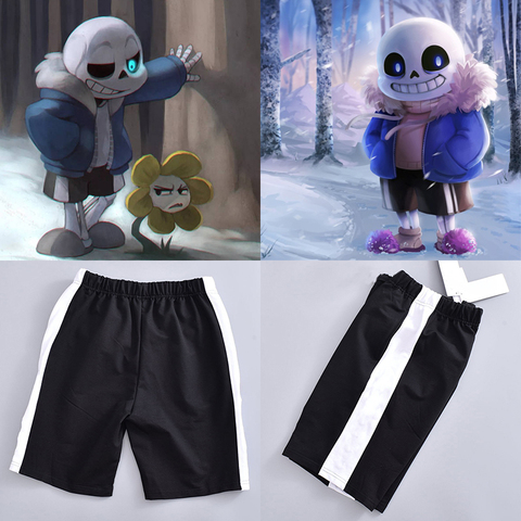 Undertale Sans Cosplay shorts COOL Halloween Cosplay Costume Unisex shorts ► Photo 1/6