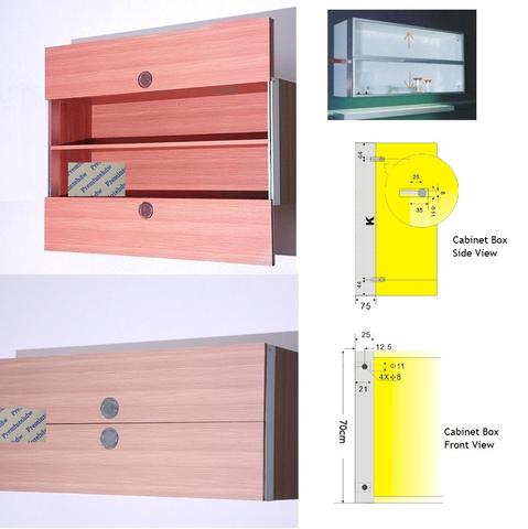 Aluminum Vertical Wall, Rails For Sliding Cabinet Doors